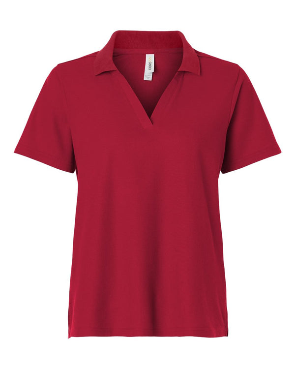 Polo piqué de performance CVC Resolve pour femme CORE365 - CE106W