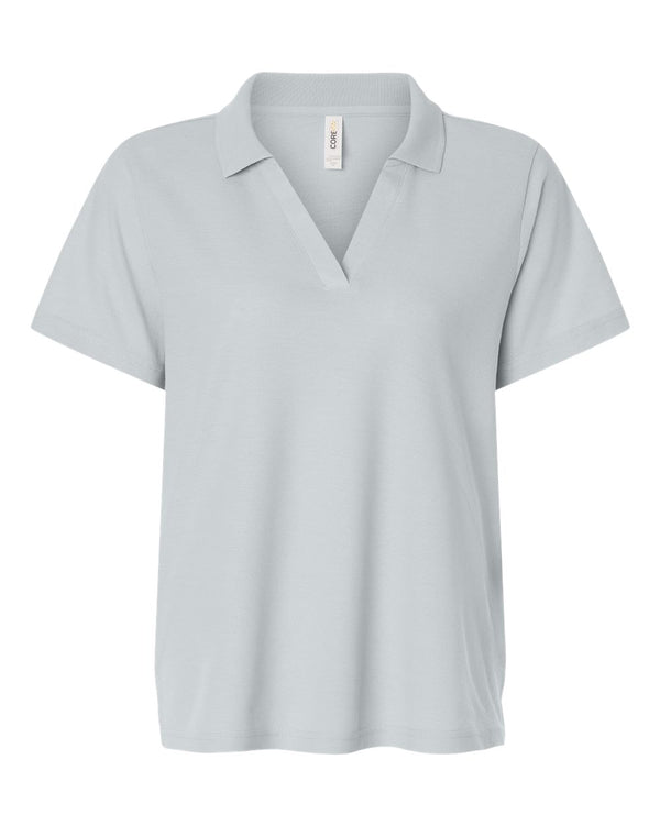 Polo piqué de performance CVC Resolve pour femme CORE365 - CE106W