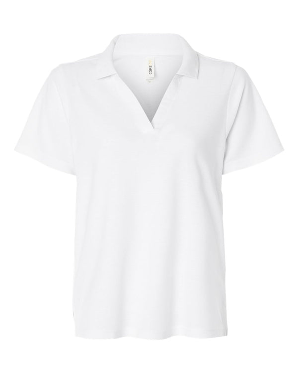 Polo piqué de performance CVC Resolve pour femme CORE365 - CE106W