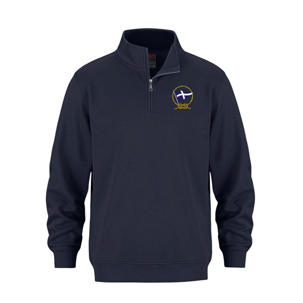 Embroidered Pointe-Claire Yacht Club 1/4 Zip