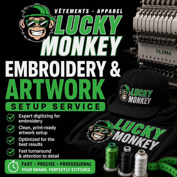 Embroidery & Artwork Setup
