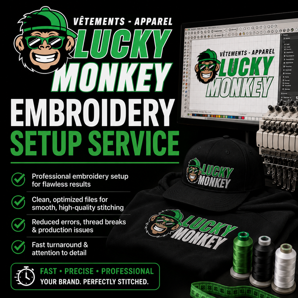 Embroidery Setup