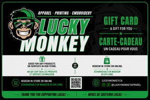Lucky Monkey Gift Card