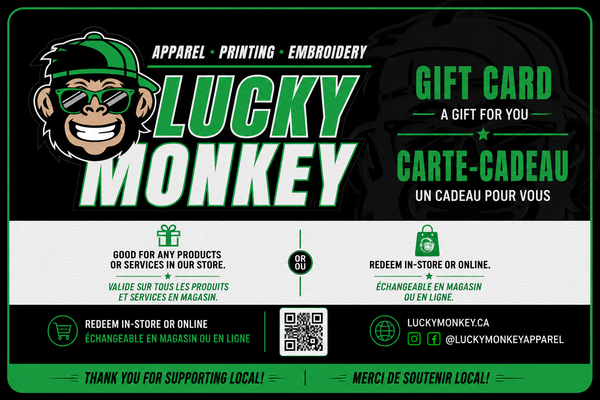 Lucky Monkey Gift Card
