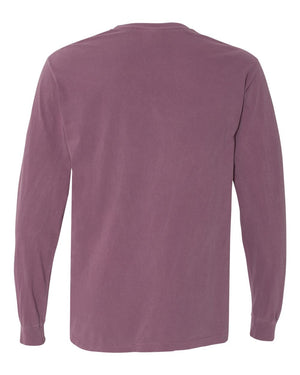 Unisex Garment-Dyed Heavyweight Long Sleeve T-Shirt — Comfort Colors 6014