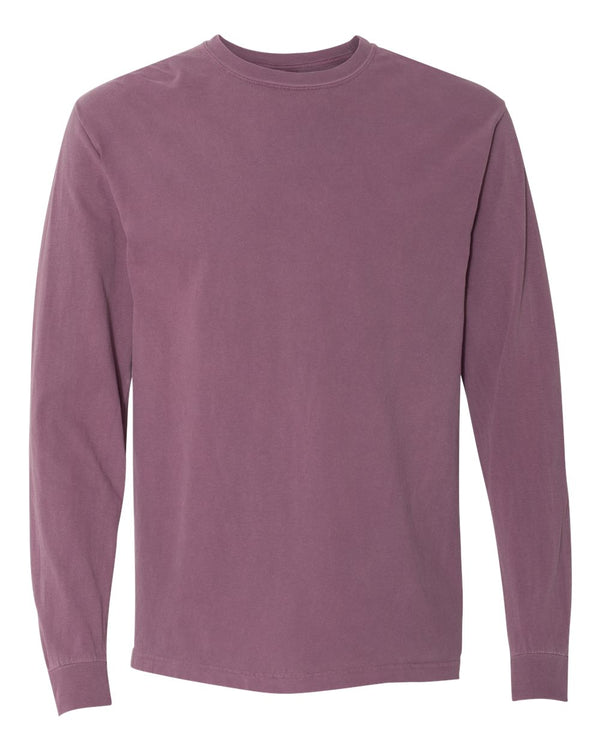 Comfort Colors - T-shirt à manches longues lourd, teint en pièce - 6014