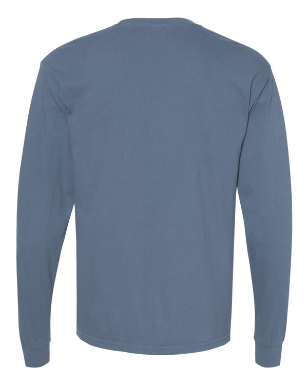 Comfort Colors - T-shirt unisexe lourd teint en pièce à manches longues - 6014
