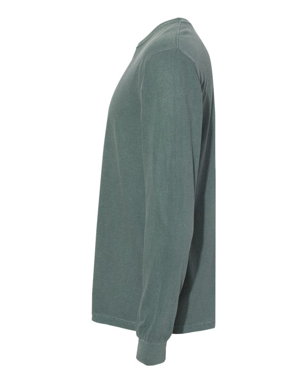 Comfort Colors - T-shirt unisexe lourd teint en pièce à manches longues - 6014