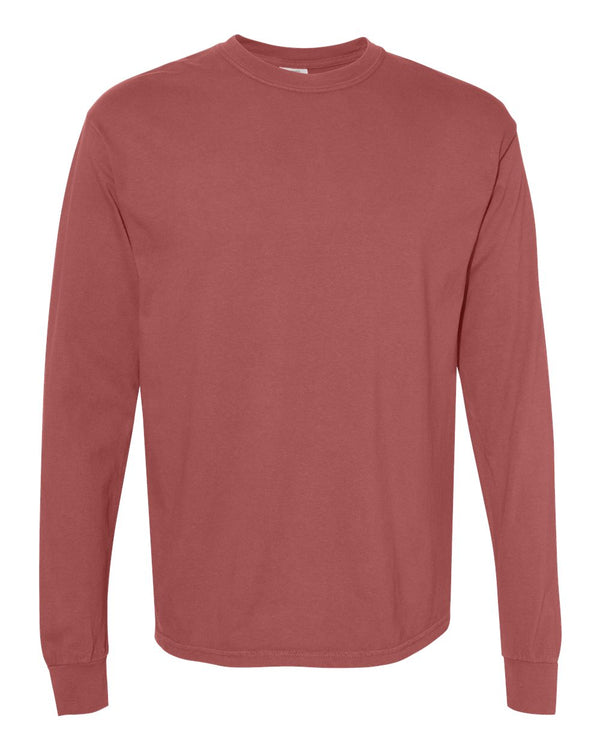 Comfort Colors - T-shirt à manches longues lourd, teint en pièce - 6014