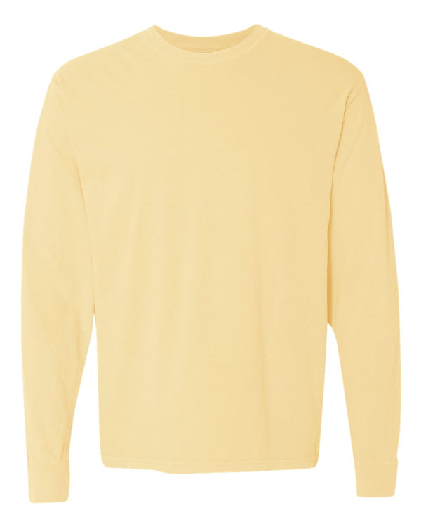 Comfort Colors - T-shirt à manches longues lourd, teint en pièce - 6014