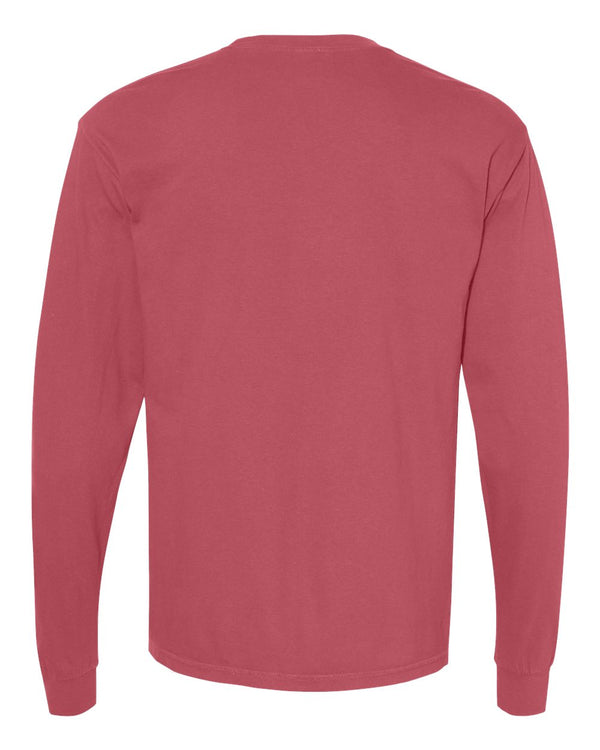 Comfort Colors - T-shirt unisexe lourd teint en pièce à manches longues - 6014