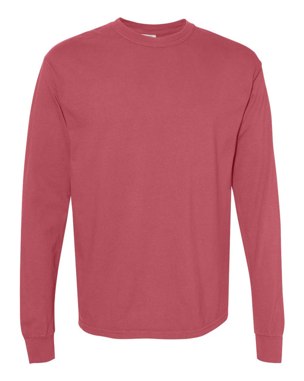 Comfort Colors - T-shirt à manches longues lourd, teint en pièce - 6014