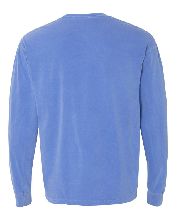 Comfort Colors - T-shirt unisexe lourd teint en pièce à manches longues - 6014