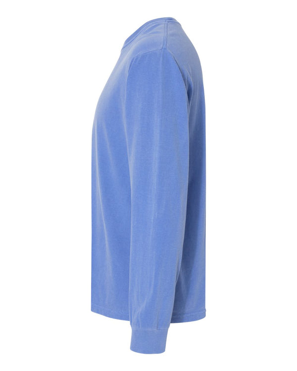 Comfort Colors - T-shirt unisexe lourd teint en pièce à manches longues - 6014