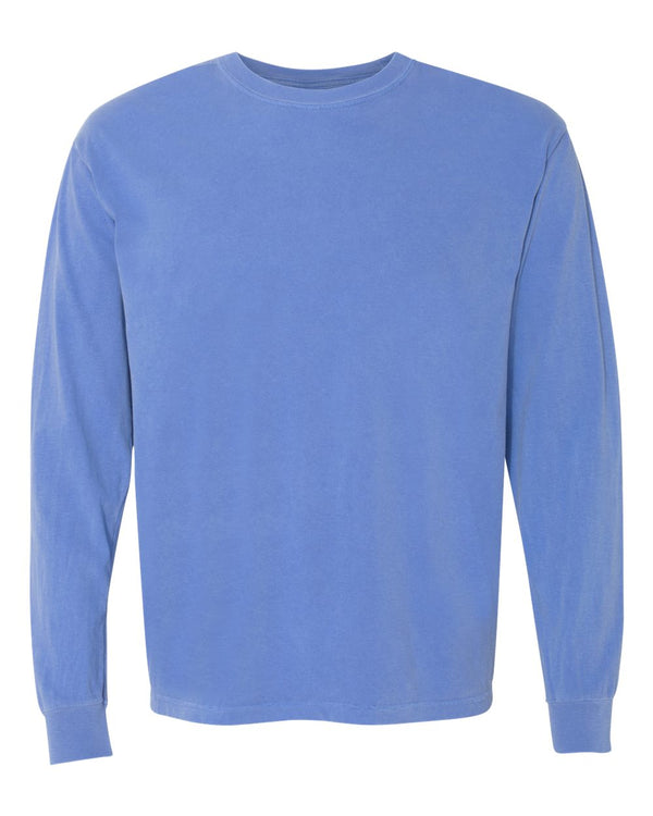 Comfort Colors - T-shirt à manches longues lourd, teint en pièce - 6014