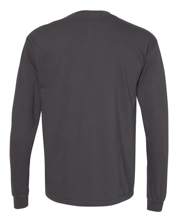 Comfort Colors - T-shirt unisexe lourd teint en pièce à manches longues - 6014