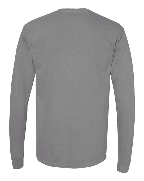 Comfort Colors - T-shirt unisexe lourd teint en pièce à manches longues - 6014