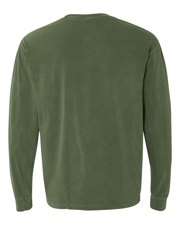 Comfort Colors - T-shirt unisexe lourd teint en pièce à manches longues - 6014