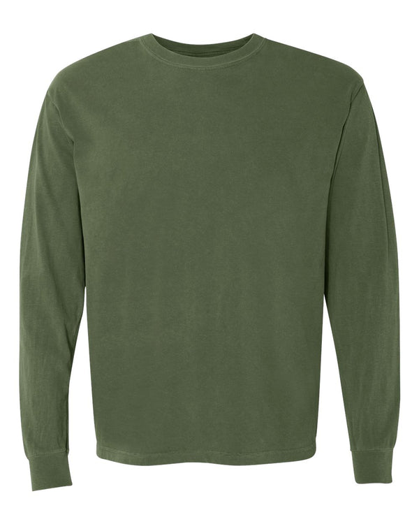 Comfort Colors - T-shirt à manches longues lourd, teint en pièce - 6014