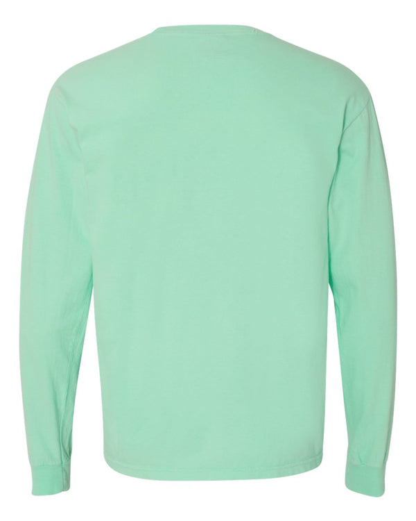 Comfort Colors - T-shirt unisexe lourd teint en pièce à manches longues - 6014