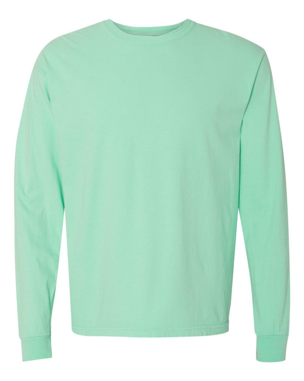 Comfort Colors - T-shirt unisexe lourd teint en pièce à manches longues - 6014