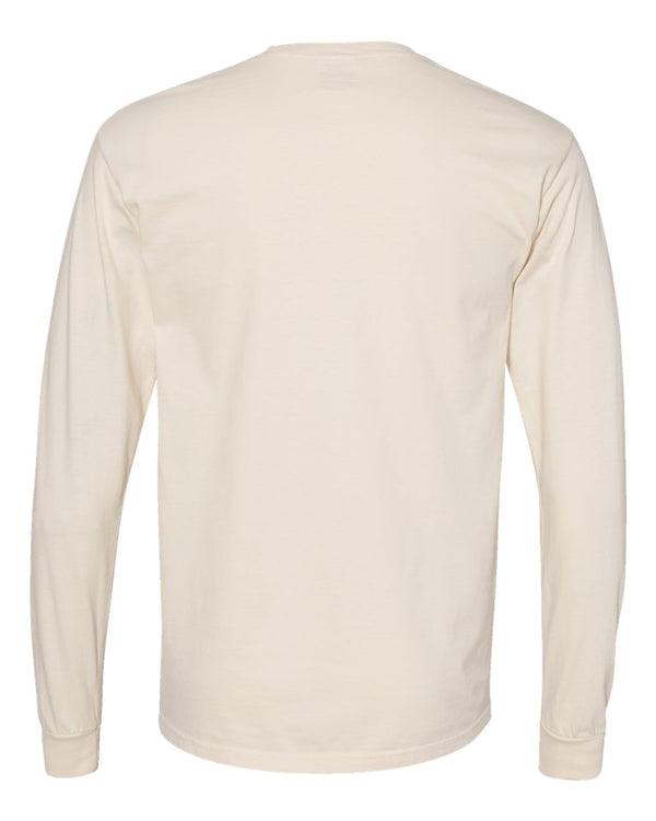 Comfort Colors - T-shirt unisexe lourd teint en pièce à manches longues - 6014