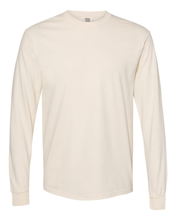 Comfort Colors - T-shirt à manches longues lourd, teint en pièce - 6014
