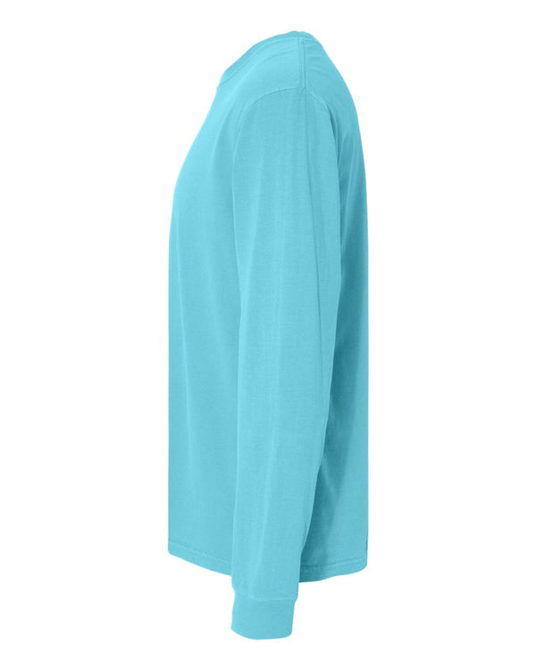 Comfort Colors - T-shirt unisexe lourd teint en pièce à manches longues - 6014