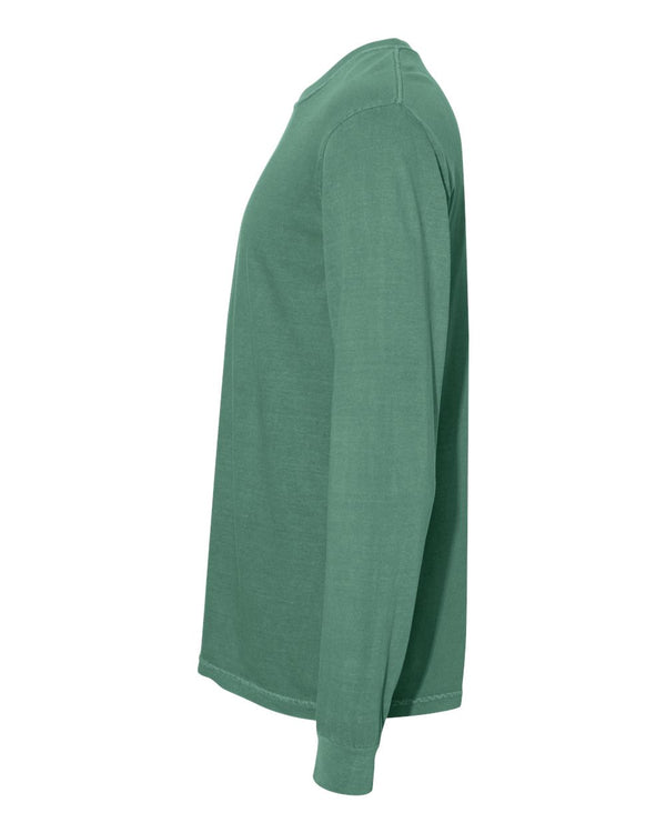 Comfort Colors - T-shirt unisexe lourd teint en pièce à manches longues - 6014
