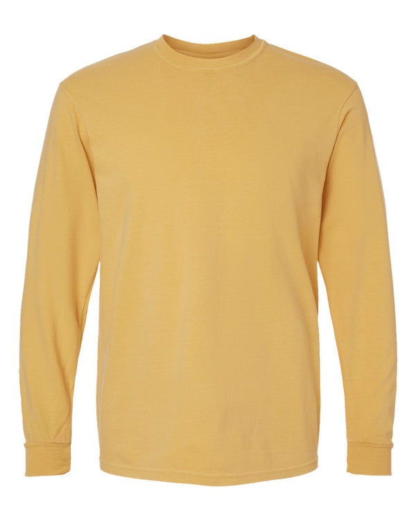 Comfort Colors - T-shirt à manches longues lourd, teint en pièce - 6014