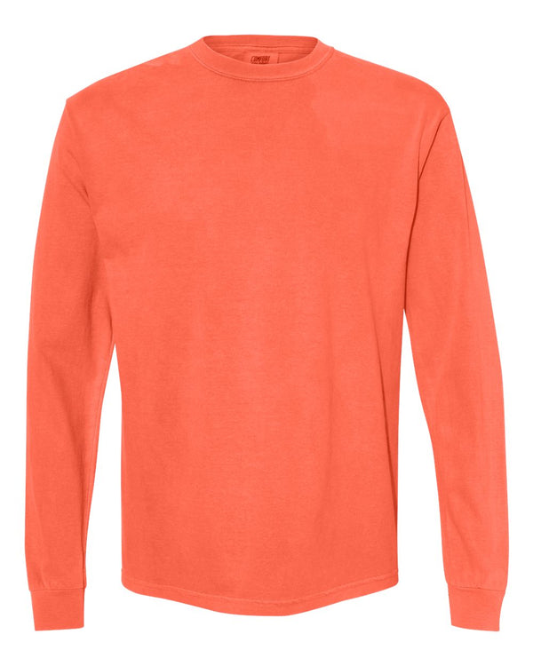 Comfort Colors - T-shirt à manches longues lourd, teint en pièce - 6014