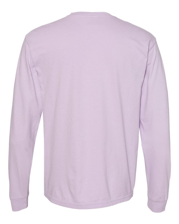 Comfort Colors - T-shirt unisexe lourd teint en pièce à manches longues - 6014