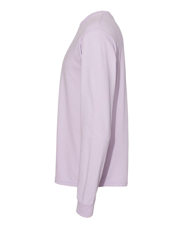 Comfort Colors - T-shirt unisexe lourd teint en pièce à manches longues - 6014