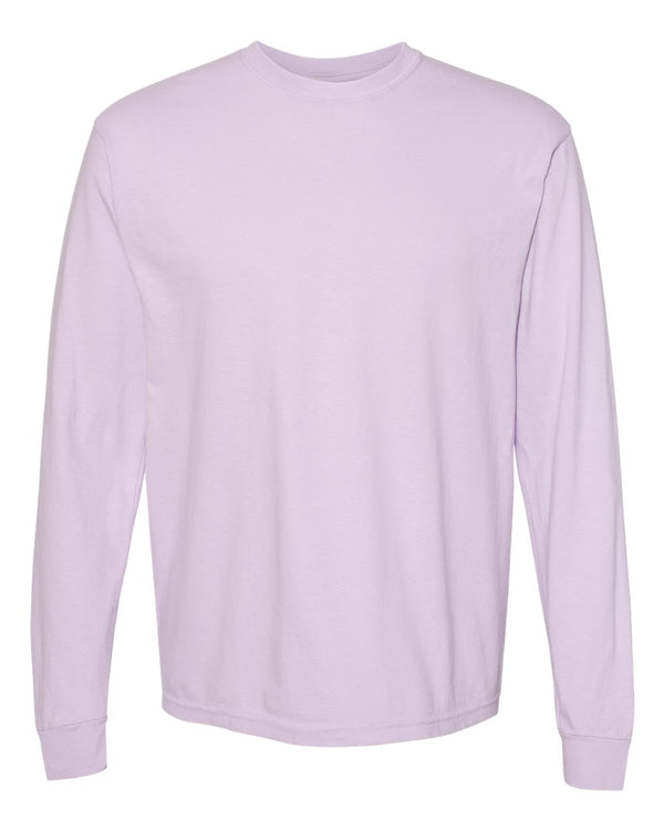 Comfort Colors - T-shirt à manches longues lourd, teint en pièce - 6014