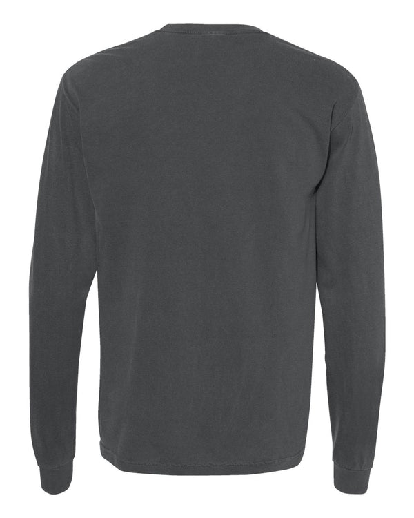 Comfort Colors - T-shirt unisexe lourd teint en pièce à manches longues - 6014
