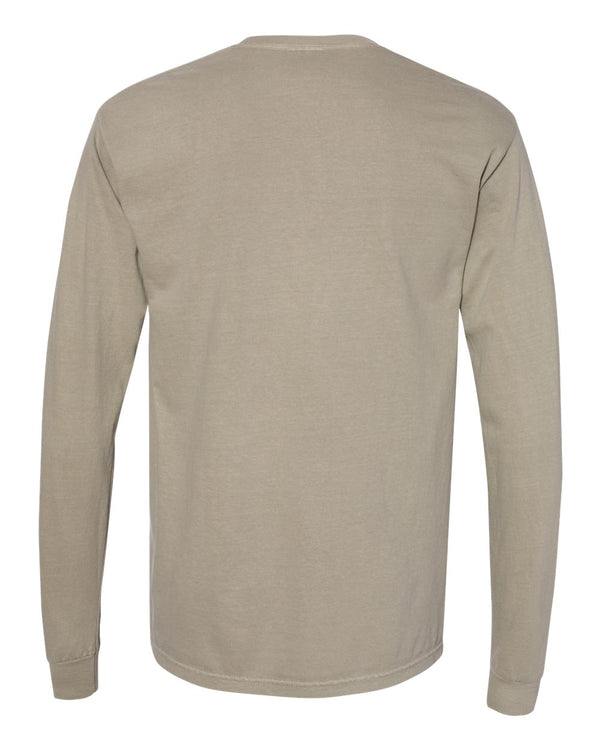 Comfort Colors - T-shirt unisexe lourd teint en pièce à manches longues - 6014