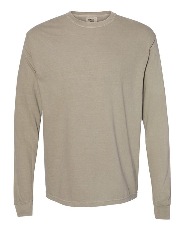 Comfort Colors - T-shirt à manches longues lourd, teint en pièce - 6014