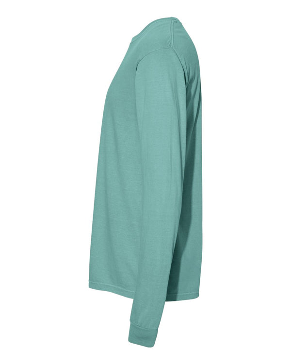 Comfort Colors - T-shirt unisexe lourd teint en pièce à manches longues - 6014