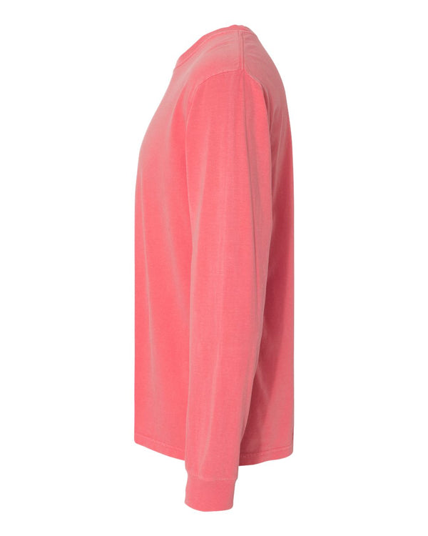 Comfort Colors - T-shirt unisexe lourd teint en pièce à manches longues - 6014