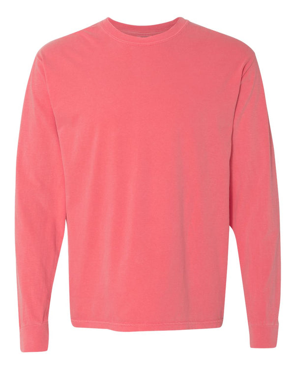 Comfort Colors - T-shirt à manches longues lourd, teint en pièce - 6014