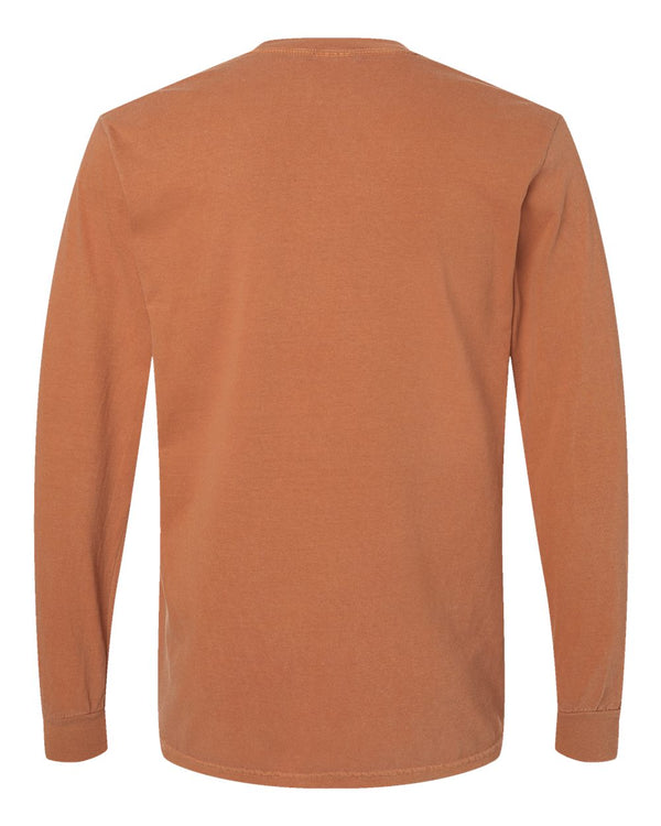 Comfort Colors - T-shirt unisexe lourd teint en pièce à manches longues - 6014