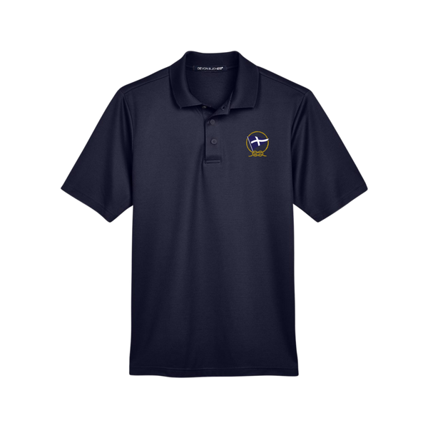 Embroidered Pointe-Claire Yacht Club Men's Polo