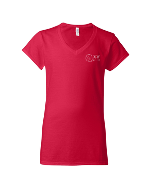 A Horse Tale Women's V Neck T-Shirt — Gildan 64v00L