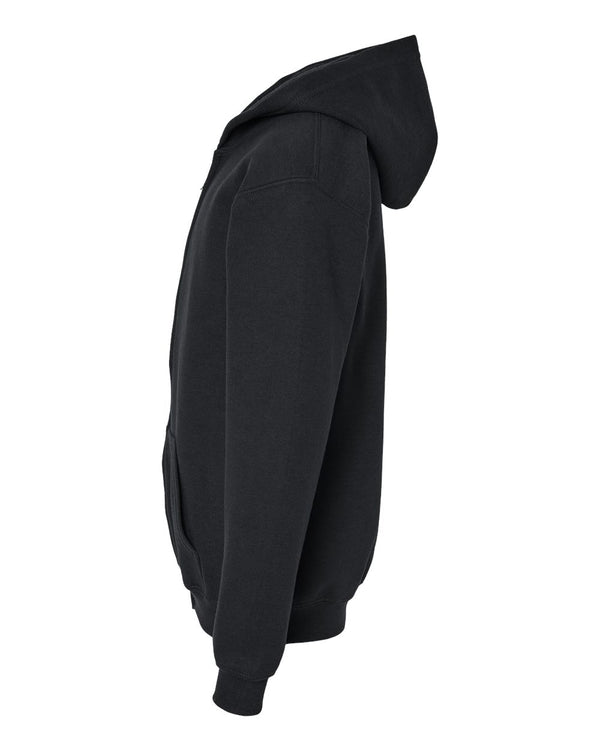 Gildan - Youth Full-Zip Hooded Sweatshirt - 18600B