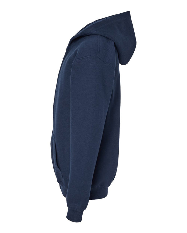 Gildan - Youth Full-Zip Hooded Sweatshirt - 18600B