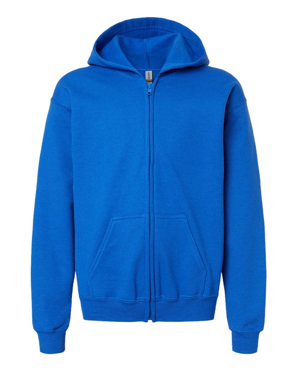 Gildan - Youth Full-Zip Hooded Sweatshirt - 18600B