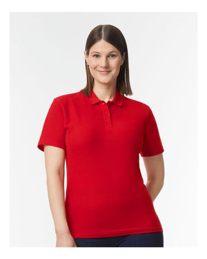 Softstyle® Women's Pique Polo — Gildan 64800L