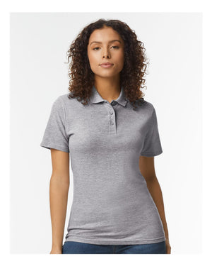 Softstyle® Women's Pique Polo — Gildan 64800L