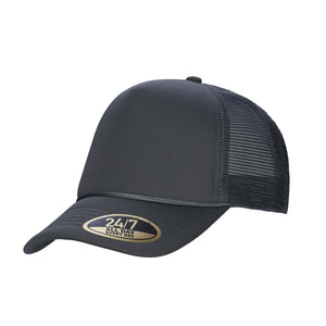 Retro 5-Panel Foam Snap Back Trucker Cap — CSW 24/7 H08210