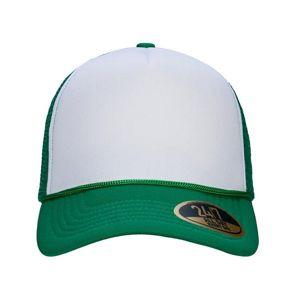 CSW 24/7 Retro 5-Panel Foam Snap Back Trucker Cap - H08210